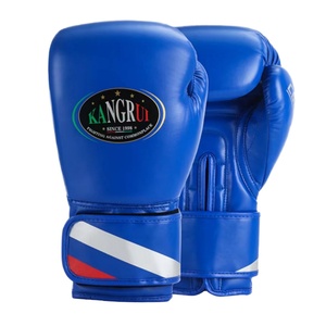 Guantes de Boxeo para Adultos, para Entrenamiento en Gimnasio, para Hombres, Mujeres, Niños y Principiantes en Práctica de Artes Marciales de Muay Thai y Muay Boran - Product Image 1