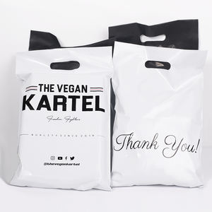 En Stock sacs de courrier avec poignée merci Poly Mailer sac personnalisé imprimé <span class=keywords><strong>transport</strong></span> emballage Pe sacs en plastique - Product Image 3