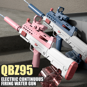 Gioco di tiro grande capacità pistola ad acqua elettrica ad alta pressione QBZ95 elettrica in plastica da <span class=keywords><strong>cecchino</strong></span> ad acqua giocattoli per bambini - Product Image 3
