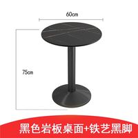 Tables de restaurant avec base en acier inoxydable doré, salle à manger pour restaurant, café carré, table en marbre artificiel