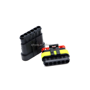 Conector Automotriz CNHY Impermeable Macho-Hembra de 6 Pines Serie 1.5 AMP para Cable a Cable, Modelo 282090-1 y 282108-1 - Product Image 5