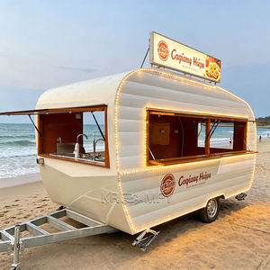 Remorque certifiée CE, homologuée DOT, entièrement équipée pour graphismes personnalisés, cuisine mobile de rue pour hamburgers, pizzas et restauration rapide - Product Image 5