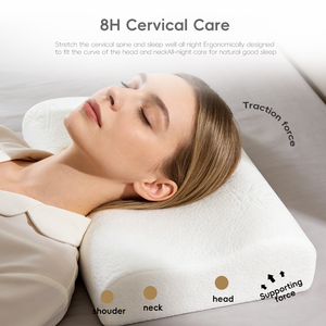 YUE RISE – <span class=keywords><strong>Oreiller</strong></span> Ergonomique de Soutien Cervical Respirant et Écologique, Personnalisable OEM/ODM, Idéal pour les Dormeurs Latéraux – Vente en Gros Disponible - Product Image 3