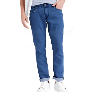 Custom Made Men's Solid Breathable Cargo <b>Jeans</b> Pants High Street Design for Spring/Autumn/<b>Winter</b> Seasons Sold Out! - Product Image 1