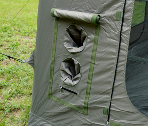 Tente gonflable à double couche <span class=keywords><strong>quatre</strong></span> <span class=keywords><strong>saisons</strong></span> avec tissu Oxford 600D imperméable et coupe-vent, installation rapide pour le camping en plein air - Product Image 4