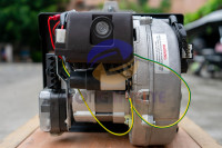 Brûleur à gaz monophasé 40 GS5 42-116 kW pour chaudière à vapeur, four à air chaud, chauffage industriel et chauffage de fours