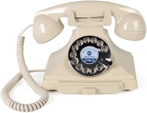 Livre de messages audio téléphonique de <span class=keywords><strong>style</strong></span> rotatif rétro, livre de messages audio de mariage téléphone livre d'or téléphone livre d'or téléphone - Product Image 5