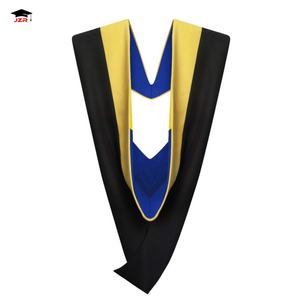 100% Polyester Unisexe Couleur Personnalisée Bachelor et Master Graduation Hood University Academic Hood - Product Image 4
