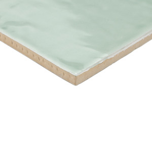 Piastrella Creta 13x13 cm Verde Salvia Lucida con Bordi Irregolari - Product Image 3