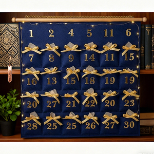 <span class=keywords><strong>Calendrier</strong></span> <span class=keywords><strong>de</strong></span> <span class=keywords><strong>l</strong></span>'<span class=keywords><strong>Avent</strong></span> du Ramadan <span class=keywords><strong>de</strong></span> 30 jours, <span class=keywords><strong>calendrier</strong></span> <span class=keywords><strong>de</strong></span> <span class=keywords><strong>l</strong></span>'<span class=keywords><strong>Avent</strong></span> du Ramadan Moubarak pour enfants, organisateur mural en tissu à 30 poches pour la décoration du Ramadan - Product Image 3