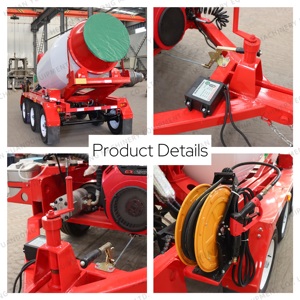 Trailer Mixer Beton Mesin EPA Kustom 1.5/1.75 Yard Kubik Drum Pencampur Semen Harga Kompetitif - Product Image 3