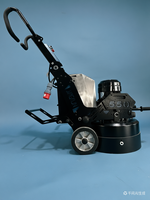 JINGKUN 550 380V 7.5kW Ponceuse à béton manuelle pour sols, ponçage à sec/humide, haute efficacité opérationnelle, époxy durci, 270kg, 1 an de garantie