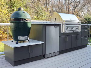 เตาย่างบาร์บีคิวแบบใช้แก๊สสแตนเลส5หัวเตาสำหรับใช้ในครัวกลางแจ้ง - Product Image 3