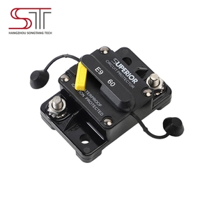 E98 60A Hi-Amp réinitialisation manuelle étanche IP67 disjoncteur de <span class=keywords><strong>caravane</strong></span> automobile - Product Image 1