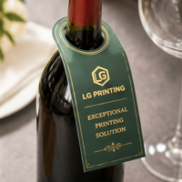 Support de bouteille personnalisé en carton pour emballage de bouteilles de vin et spiritueux, idéal pour la personnalisation et la présentation promotionnelle