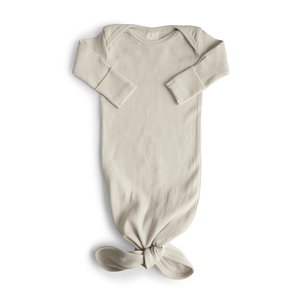 Organik pamuk nervürlü düğümlü bebek elbisesi sürdürülebilir özel bebek düğümlü elbisesi Babi uyku çuval için özel bebek düğümlü elbisesi - Product Image 3
