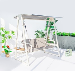 Silla columpio de patio para dos personas - Product Image 3