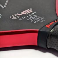 Raquette de pickleball professionnelle personnalisée en usine, de haute qualité, portable, avec noyau en mousse C45 et bande de bord électroplaquée, pour l'entraînement