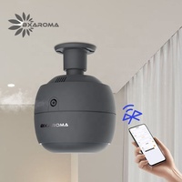 Diffuseur d'arômes commercial X500 pour installation au plafond, machine à huiles essentielles pour hôtel, en plastique, 1 an de garantie, contrôlé par application, 250 ml