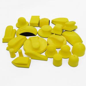 Hand Sanding Block Back-up Sanding Pads Sandpaper Sanding Discs Holder for Woodworking Manual Polishing <strong>Hook</strong>-<strong>Loop</strong> - Product Image 1