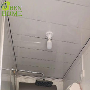 Optomya — faux panneaux de plafond en PVC, salle de bain en plastique, 3d, 4x8 - Product Image 2