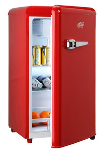 Réfrigérateur compact à porte unique 6 couleurs | <span class=keywords><strong>Mini</strong></span> réfrigérateur avec congélateur peu encombrant, abordable pour les dortoirs et les petits appartements - Product Image 6