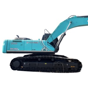 รถขุดญี่ปุ่นแท้ Kobelco SK350 SK350LC มือสอง ขนาด 35 ตัน รถขุดตีนตะขาบมือสองพร้อมขาย พร้อมหัวเจาะ - Product Image 2