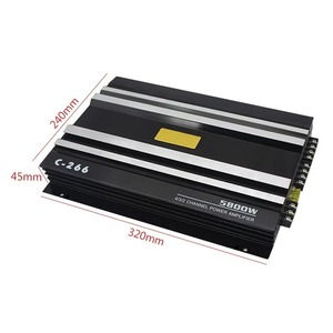 Amply âm thanh xe hơi 5800 Watt 4 kênh, thiết bị điện tử ô tô, loa - Product Image 2