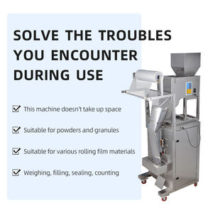 Machine automatique multifonctionnelle d'emballage de granulés de graines de tournesol de noix de sucre bon marché alimentaire emballage de sacs en papier - Product Image 4