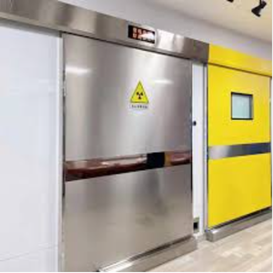 Puerta de plomo automática eléctrica forrada Hospital DR y CT Uso de sala de puerta de plomo anti-rayos X fabricante - Product Image 1