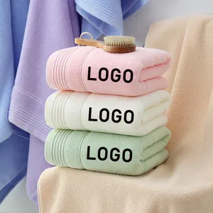 定制LOGO面巾豪华毛巾套装超柔软吸水面布柔软透气清洁面布毛巾