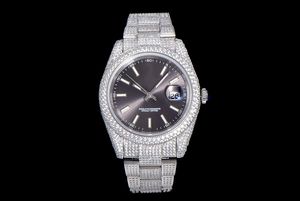 Reloj Mecánico de Cristal de Lujo y Súper Calidad, 41 mm, Fábrica TW, Acero Inoxidable 904L, Movimiento 2824, Diseño Cielo Estrellado con Diamantes - Product Image 3