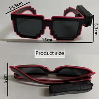2025 Offre Spéciale lunettes Led lumineuses fête créative Led éclairer lunettes pour fournitures de fête nouvel an chapeau retour à l'école