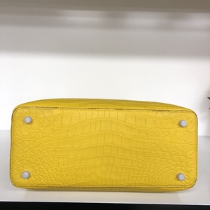 Sac fourre-tout en cuir d'alligator aux couleurs personnalisables, fermeture à rabat, grande capacité, sac à main classique pour femme - Product Image 5