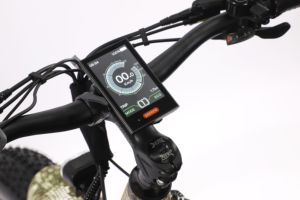Vélo de montagne électrique à <span class=keywords><strong>moteur</strong></span> central 48V <span class=keywords><strong>1000W</strong></span>, pneus larges de 26 pouces, batterie 17,4 Ah, suspension intégrale, frein à huile, 8 vitesses, personnalisable - Product Image 2