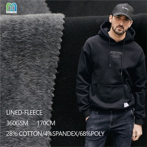 Resistente e di lunga durata in 60/40 in pile finto <span class=keywords><strong>uomo</strong></span> Denim 400gsm tessuto francese Terry vendita intera per felpa con cappuccio e felpa - Product Image 1