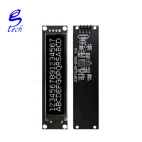 وحدة عرض كريستال سائل OLED مقاس 2.26 بوصة US2066 شاشة صغيرة مع 1602 حرف وواجهة IIC رباعية الأطراف