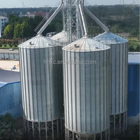Silo Verticale in Acciaio per Cereali, Capacità 1000 Tonnellate, Assemblaggio a Bulloni, Silo per Stoccaggio Agricolo