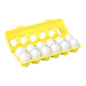 Children's Educational Egg <b>Matching</b> Toy Plastic Sorting Nesting Stackable Shape Color Recognition 3-6 Years Old - Product Image 2