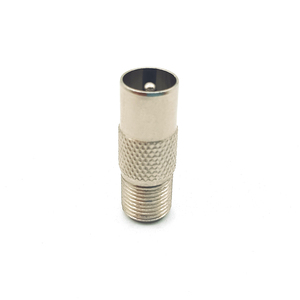 <span class=keywords><strong>Prise</strong></span> <span class=keywords><strong>femelle</strong></span> de type F droite vers adaptateur de connecteur d'<span class=keywords><strong>antenne</strong></span> <span class=keywords><strong>TV</strong></span> coaxial PAL mâle - Product Image 2
