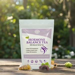 Chinaherbs - Bolsitas de Té a Granel de Fructus Lycii Orgánico de Marca Propia para el Equilibrio Hormonal Femenino, el Estado de Ánimo Saludable y la Mejora de la Fertilidad - Product Image 1