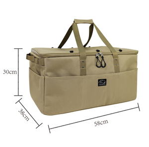 Sac de rangement pour outils avec glacière séparable de 50 L, Senda, pour le camping en plein air, les repas, en polyester 900D, pour pique-nique et voyage - Product Image 1