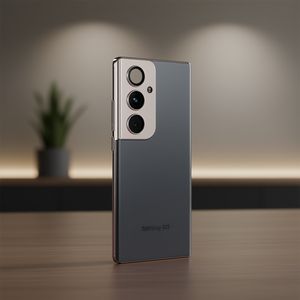 Objectif d'appareil photo avec cadre pour Samsung Galaxy S21 G990F S21 5G G991B Argent - Product Image 3