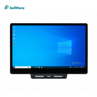 Terminal Pemeriksa Harga Android Windows 10.1 Inci, Kios Pemindai Barcode Layanan Mandiri, OEM ODM CE FCC, Produksi Skala Kecil