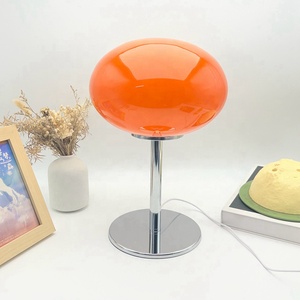 China Factory LED USB/Stecker Glas Lampen schirm Schreibtisch Licht Tisch lampen für Wohnzimmer - Product Image 1