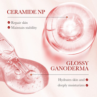 Kit de produits de beauté en marque blanche : Sérum hydratant et éclaircissant au Ganoderma, Crème visage, Ensemble de soins pour la peau