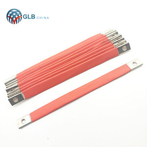 ราคาโรงงาน บัสบาร์ทองแดง 25 ตร.มม. สำหรับเชื่อมต่อแบตเตอรี่ แบบม้วน สายถักเคลือบดีบุก แรงดันไฟฟ้า 220 โวลต์ รูปทรงแบน รุ่น PVC TZX - Product Image 4