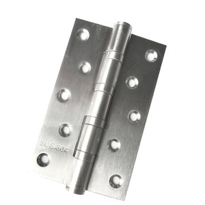 SUS-304 5 Inch Stainless Steel <b>Hinge</b> 3mm Thickened Silent Bearing For <b>Door</b> <b>Window</b> Wardrobe Solid Wood <b>Door</b> - Product Image 2