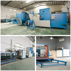 Machine de remplissage de coussin de canapé à commande par valve au prix d'usine / Machine de rembourrage en fibre de plumes et en fibre de polyester - Product Image 6