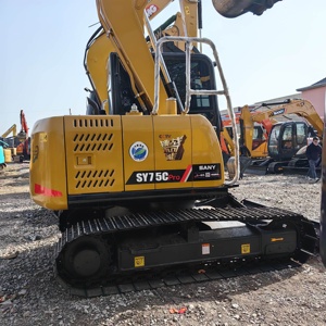 Miniexcavadora Sany Sy75c Modelo 2023 en Venta, en Buen Estado, Pocas Horas de Uso, con Motor Isuzu y Componentes de Caja de Cambios - Product Image 1